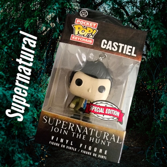 FUNKO POP!! Supernatural Limited Edition Character Castiel with Wings NWT - Picture 3 of 10